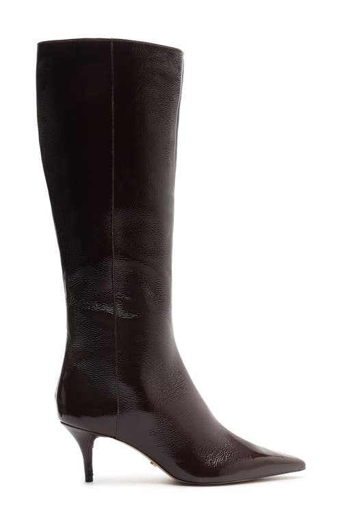 Arezzo Sasha Pointed Toe Knee High Boot In Multi