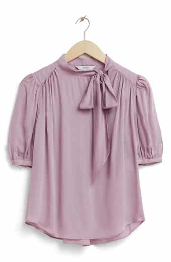 & Other Stories Jeny Tie Neck Top