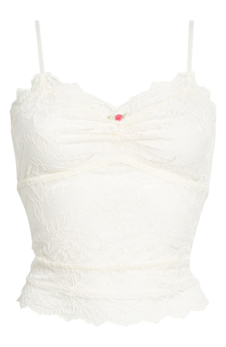 Free People Lacey Essential Crop Camisole, Alternate, color, Seasalt