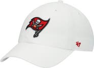 '47 Men's '47 White Tampa Bay Buccaneers Clean Up Adjustable Hat