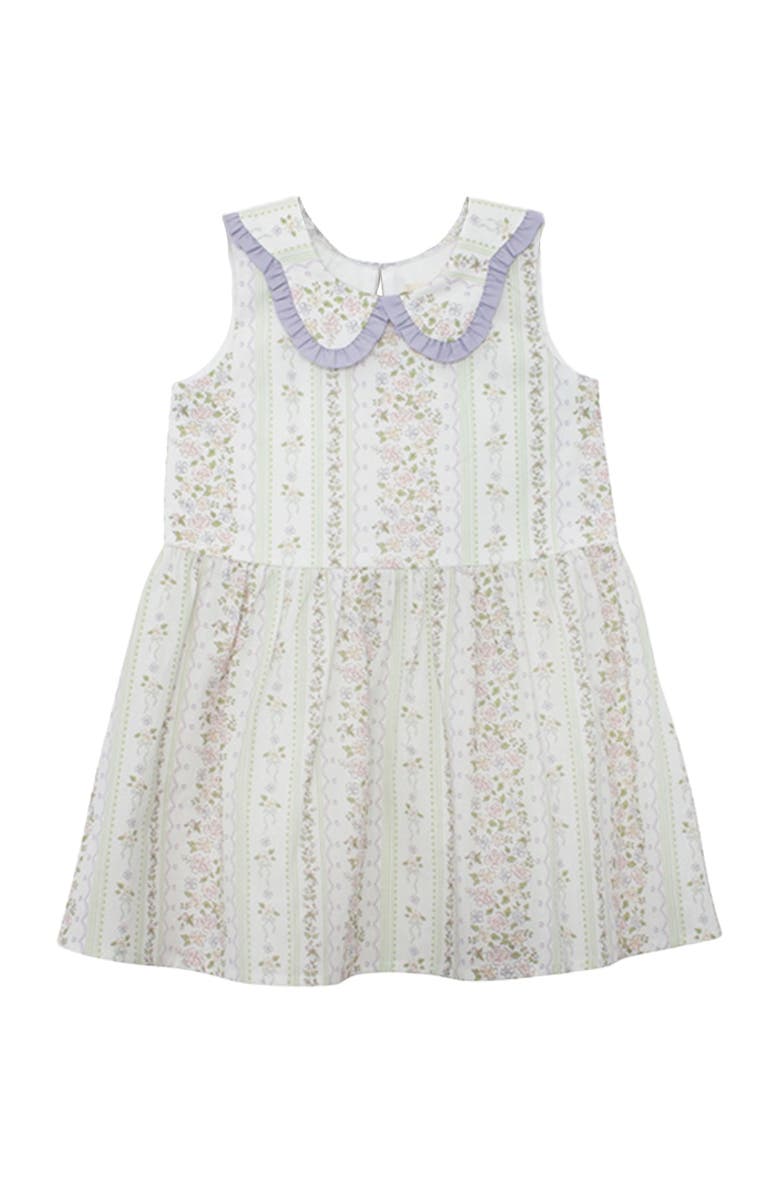 Mabel + Honey Graceful Garden Floral Dress, Main, color, Purple