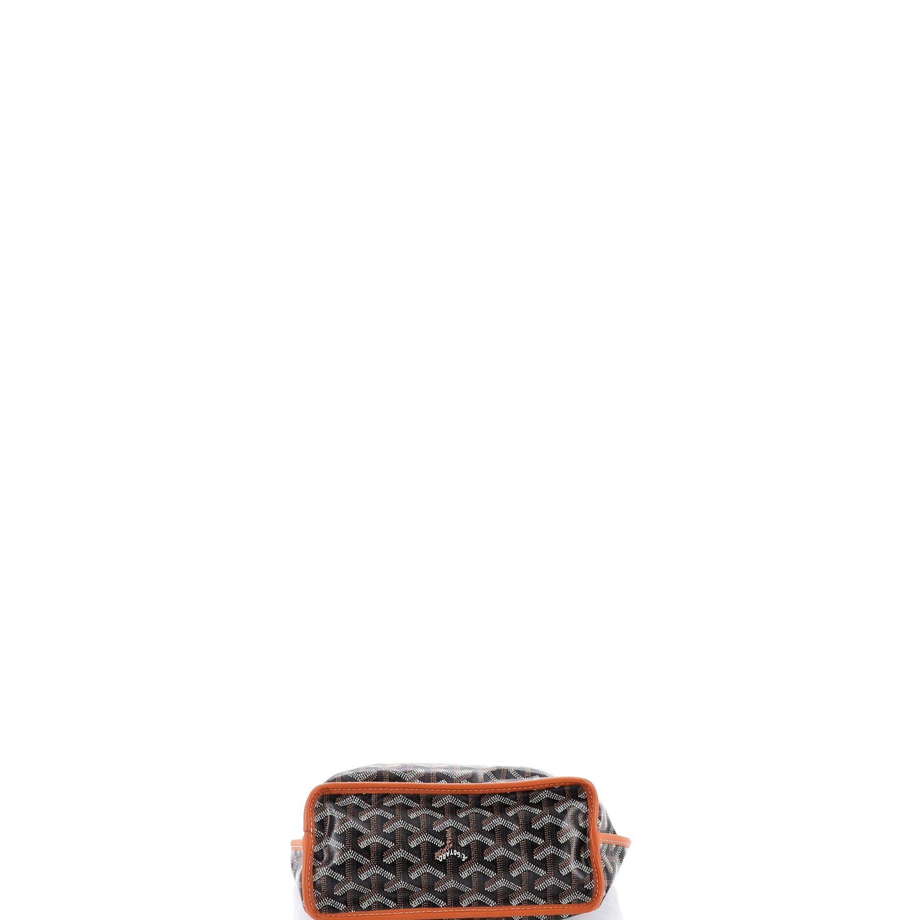 Pre-Owned Goyard Anjou Reversible Tote Coated Canvas Mini, Alternate, color, Brown