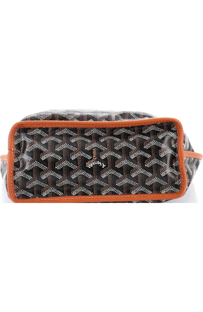 Pre-Owned Goyard Anjou Reversible Tote Coated Canvas Mini, Alternate, color, Brown