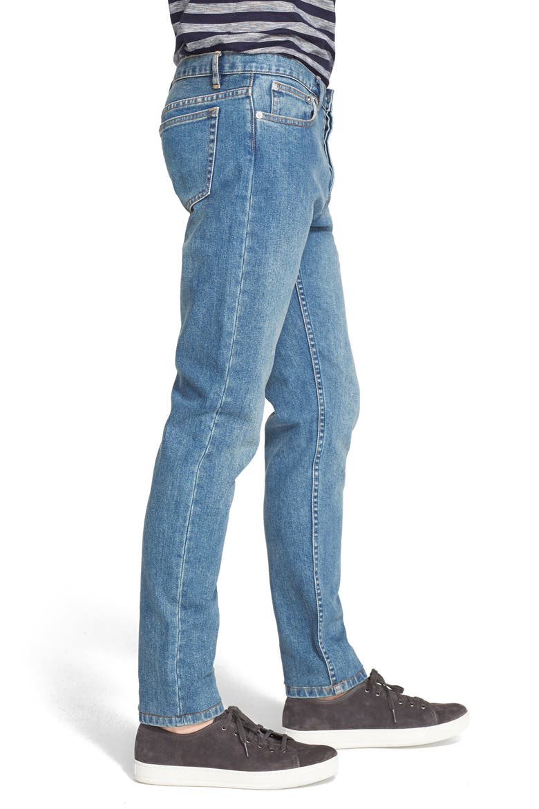Petit New Standard Skinny Fit Jeans, Alternate, color, INDIGO