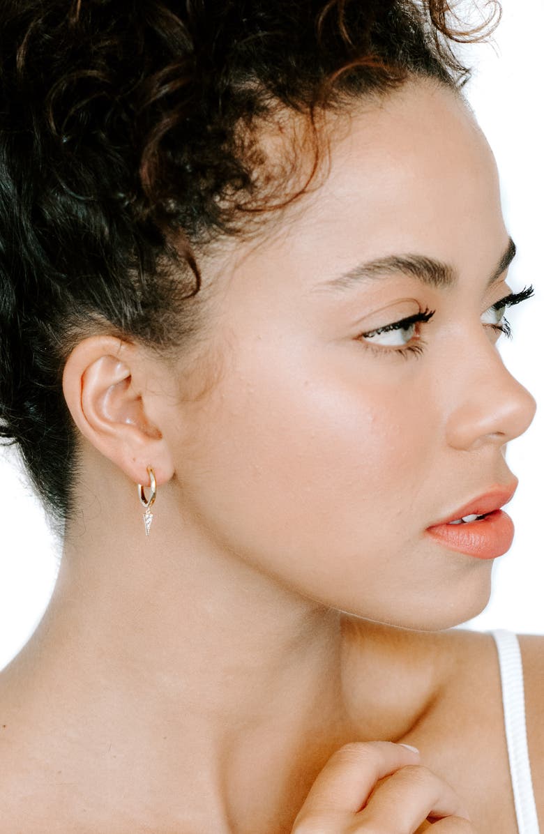 Uncommon James by Kristin Cavallari Harlem Hoop Earrings, Alternate, color, 