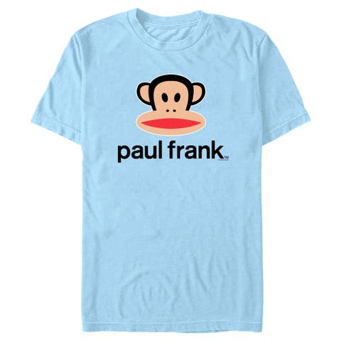 Men's Paul Frank Logo Julius Black  Graphic T-Shirt