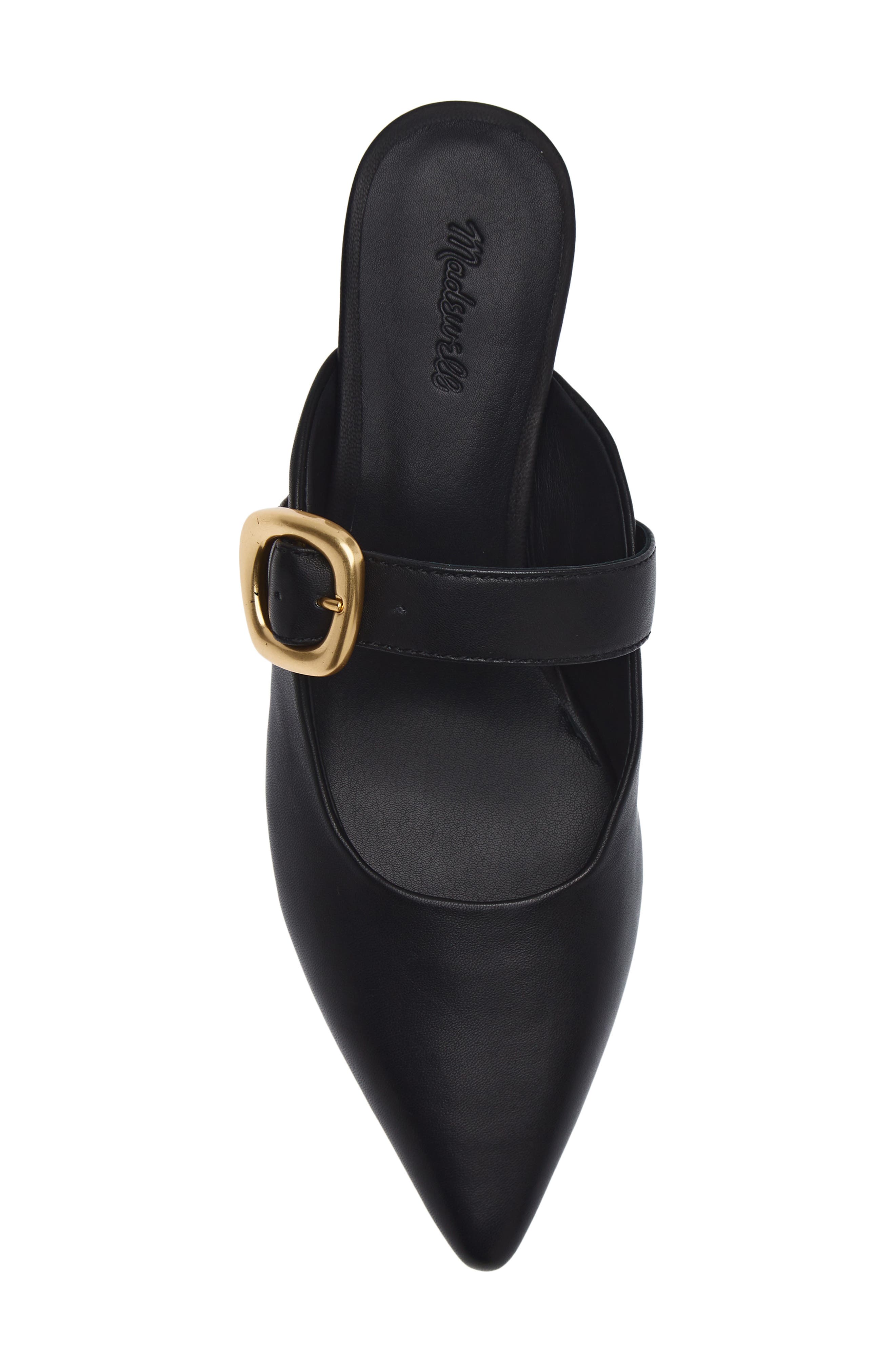 Madewell The Emilie Mule, Alternate, color, True Black