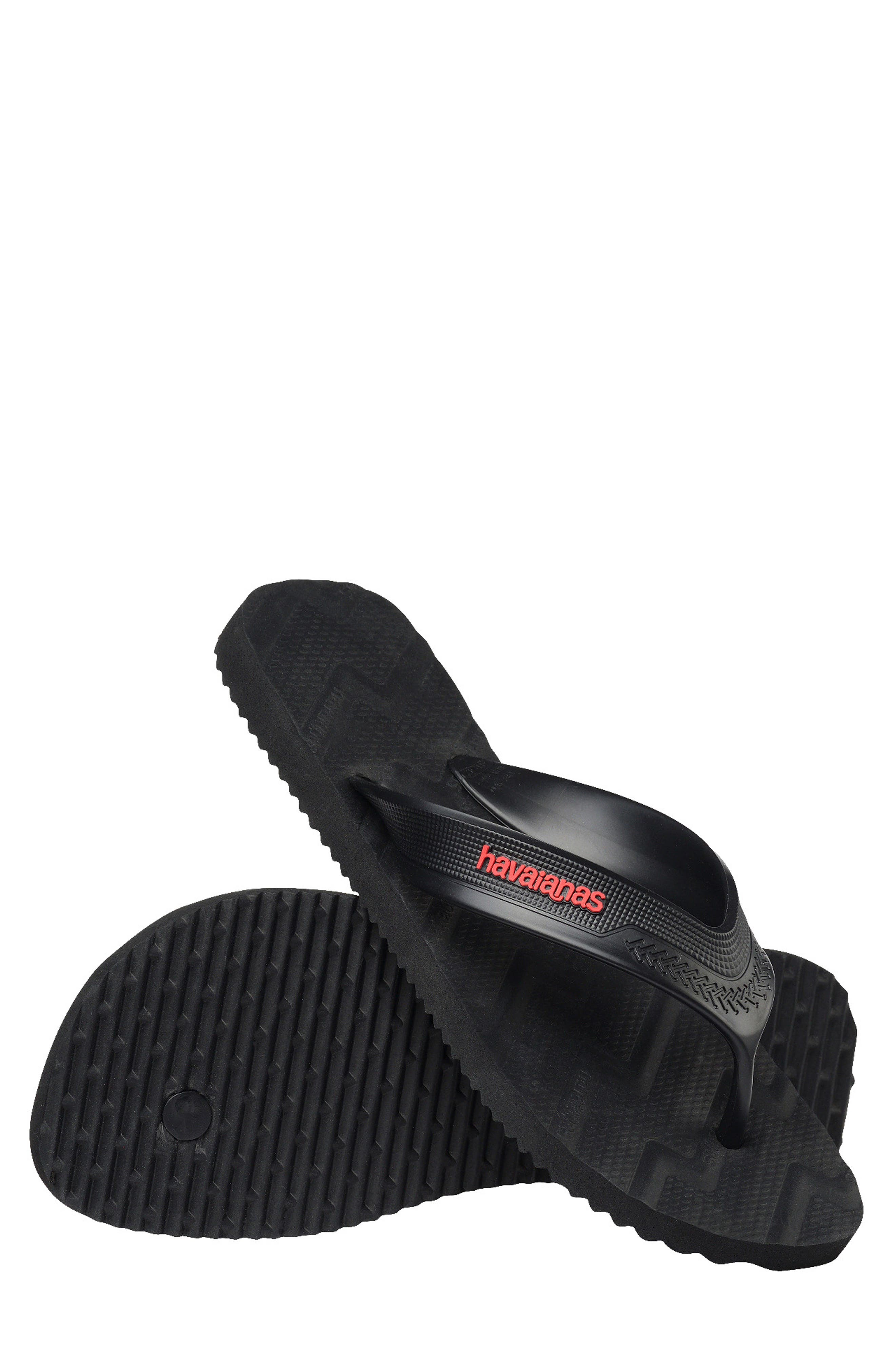 Track Waves Flip Flop, Alternate, color, BLACK