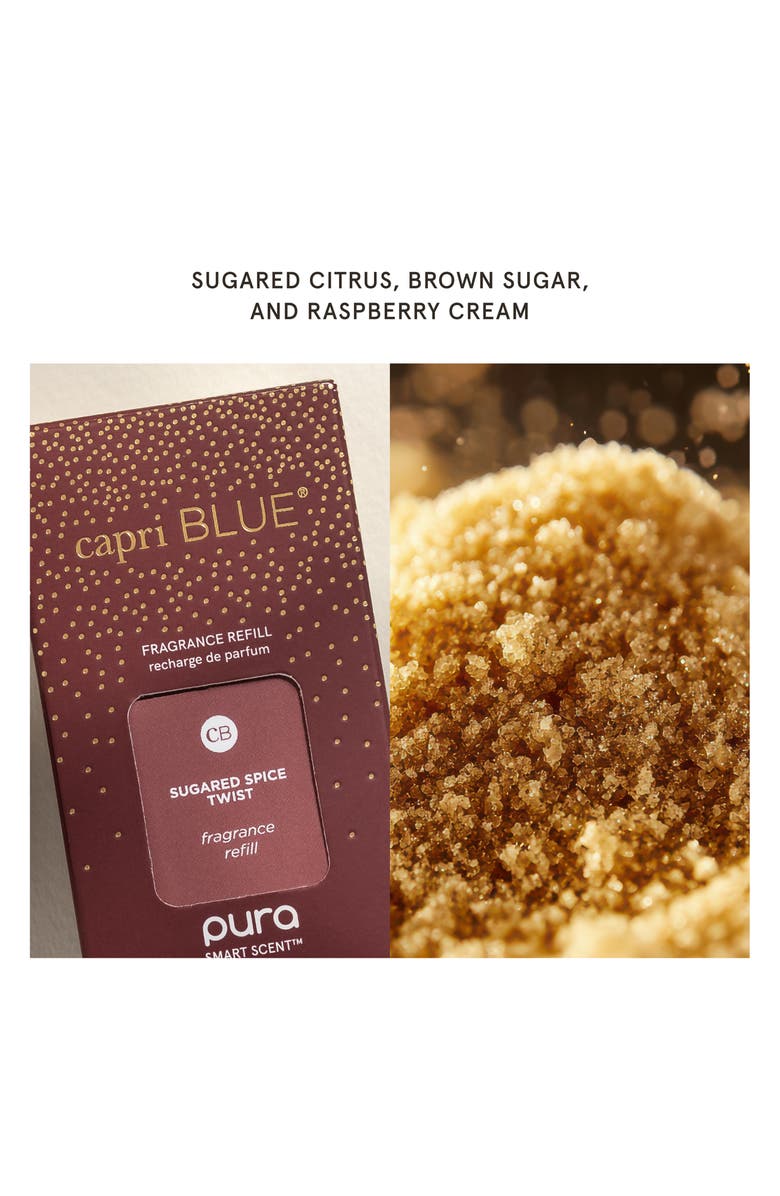 PURA x Capri Blue Sugared Spice Twist Smart Fragrance Diffuser Refill, Alternate, color, Sugared Spice Twist