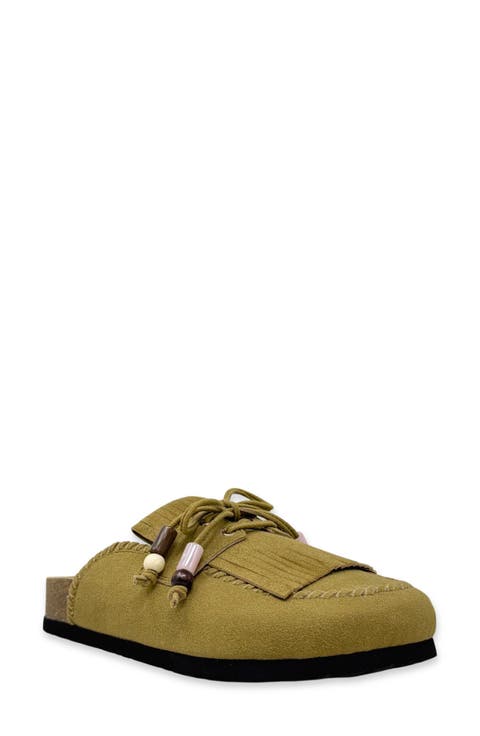 Tilly Faux Suede Clog