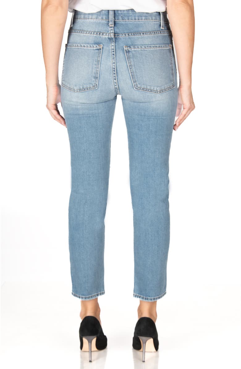 Fidelity Denim Cher Slim Straight Jeans, Main, color, Madison Blue