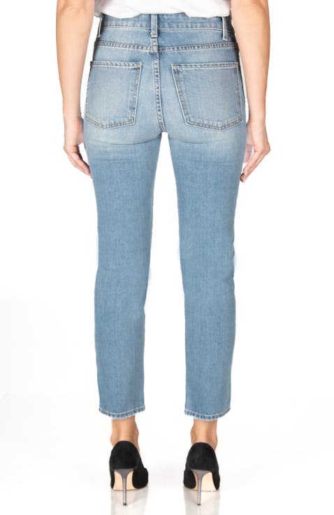 Cher Slim Straight Jeans