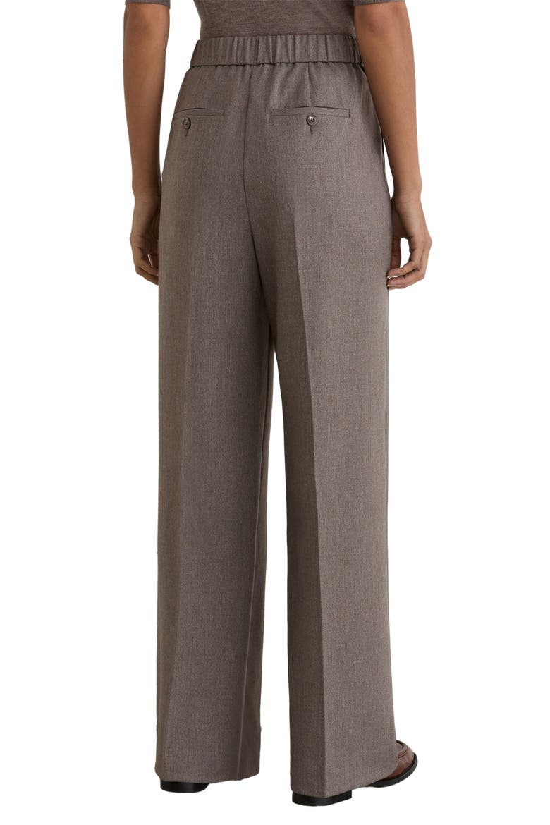 Elowen Drawstring Wide Leg Trousers, Alternate, color, NEUTRAL