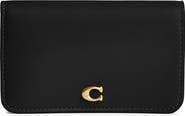 COACH Essential Slim Bifold Leather Card Case