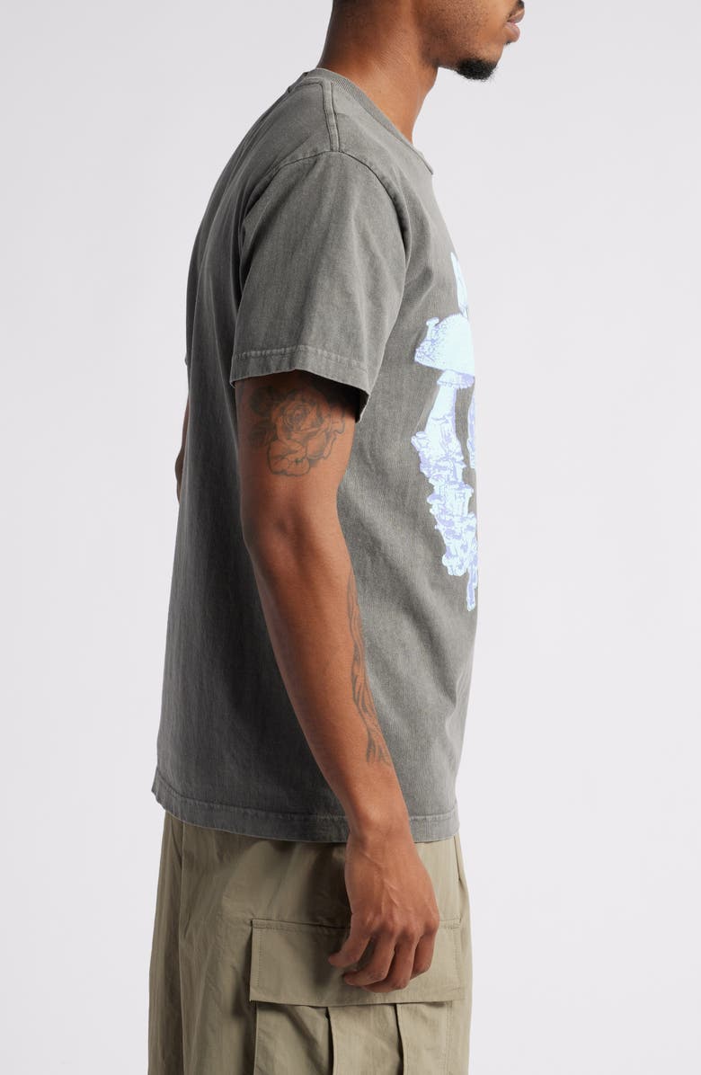 Afield Out Fungi Cotton Graphic T-Shirt, Alternate, color,