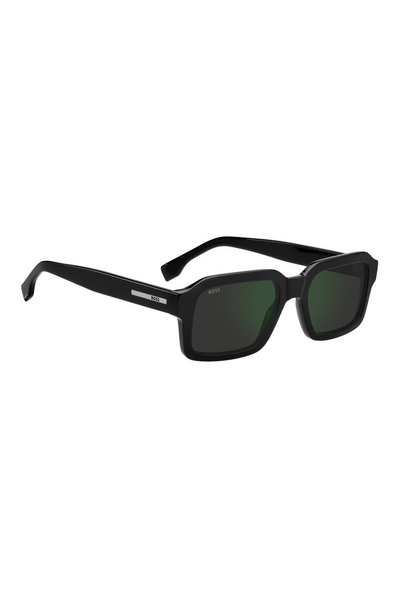 1984/S 54mm Rectangular Sunglasses, Alternate, color, BLACK/ GYHC GNSP AR