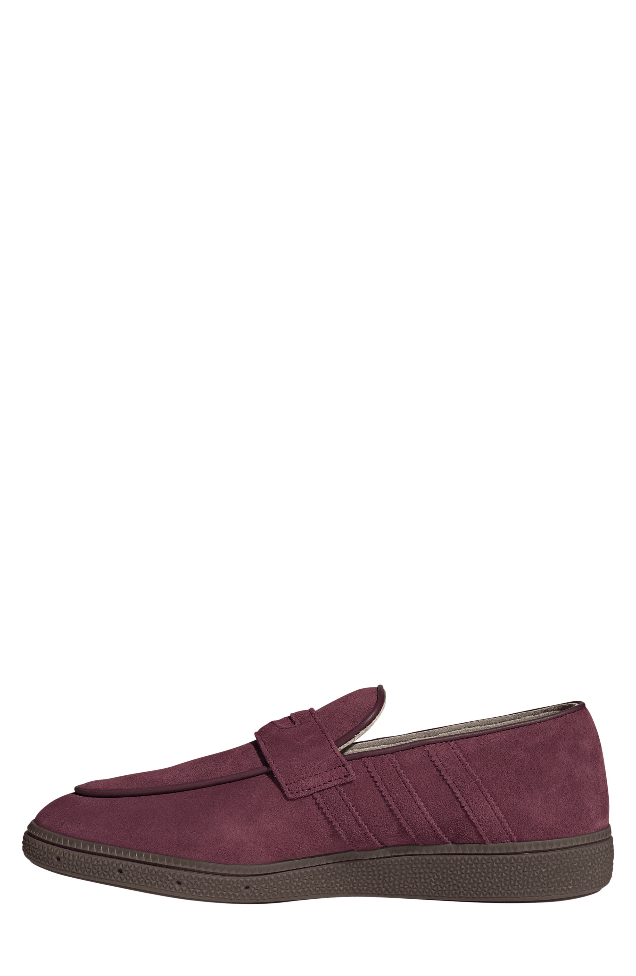 Gender Inclusive Handball Spezial Loafer, Alternate, color, MAROON/ MAROON/ GUM