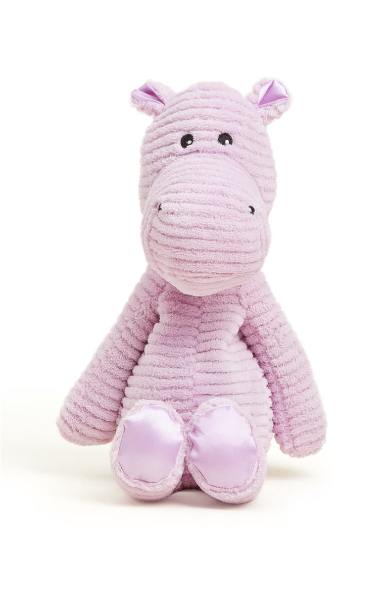 Warmies My First Plush Hippo, Main, color, Medium Purple