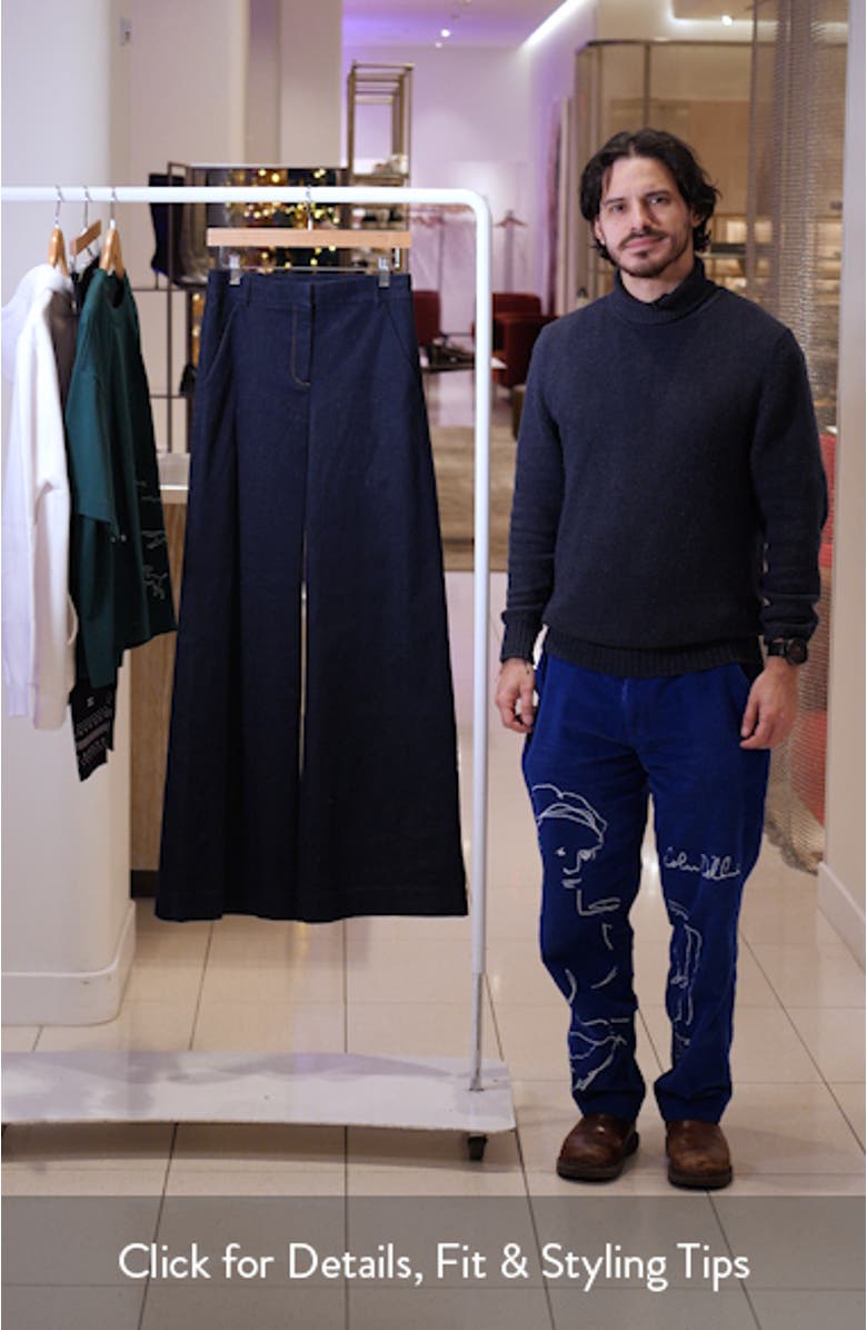 Crue Wide Leg Jeans, sales video thumbnail