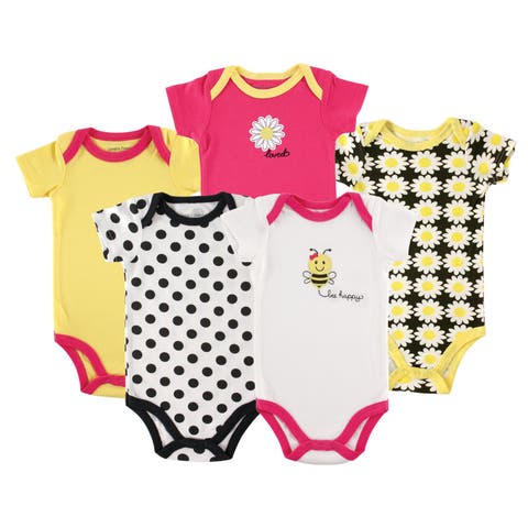 5Pk of Essential Baby Bodysuits