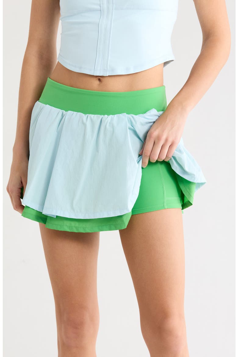 Tie Break 2-Piece Tank & Skort Set, Alternate, color, RETRO BLUE COMBO