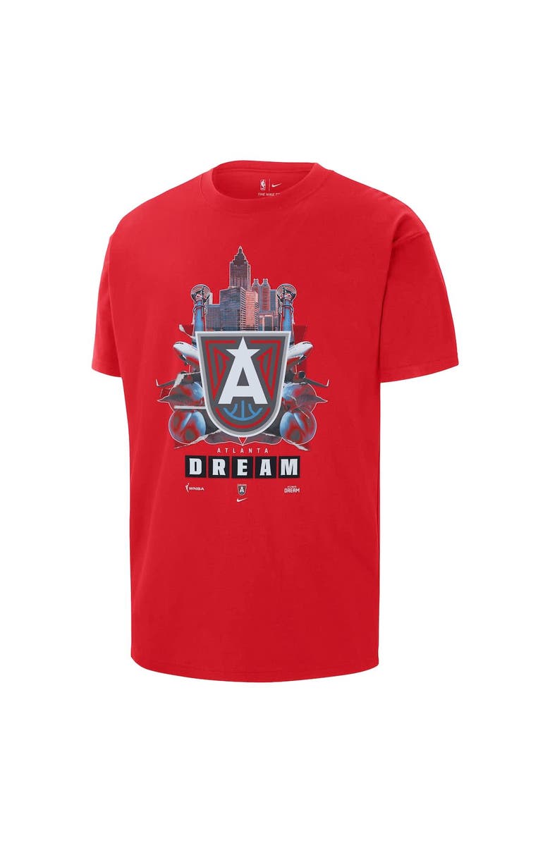 Nike Men's Nike Red Atlanta Dream Original Content Max90 T-Shirt, Alternate, color, Red