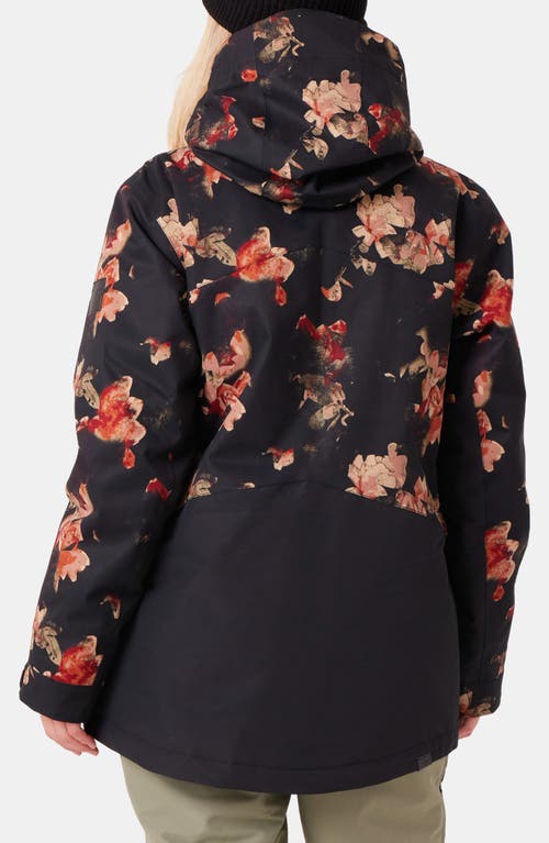 Roxy Incline Insulated Parka In Black