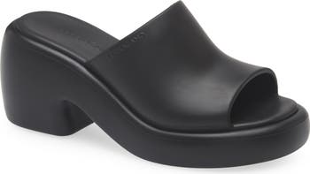 Platform Slide Sandal