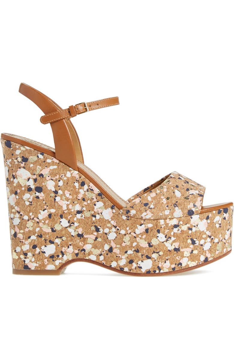 Tory Burch 'Solana' Platform Sandal, Alternate, color,