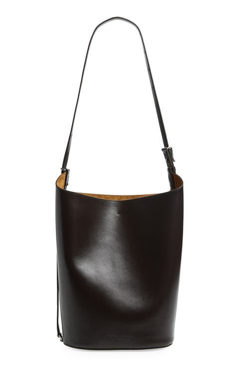 Brant Leather Bucket Bag