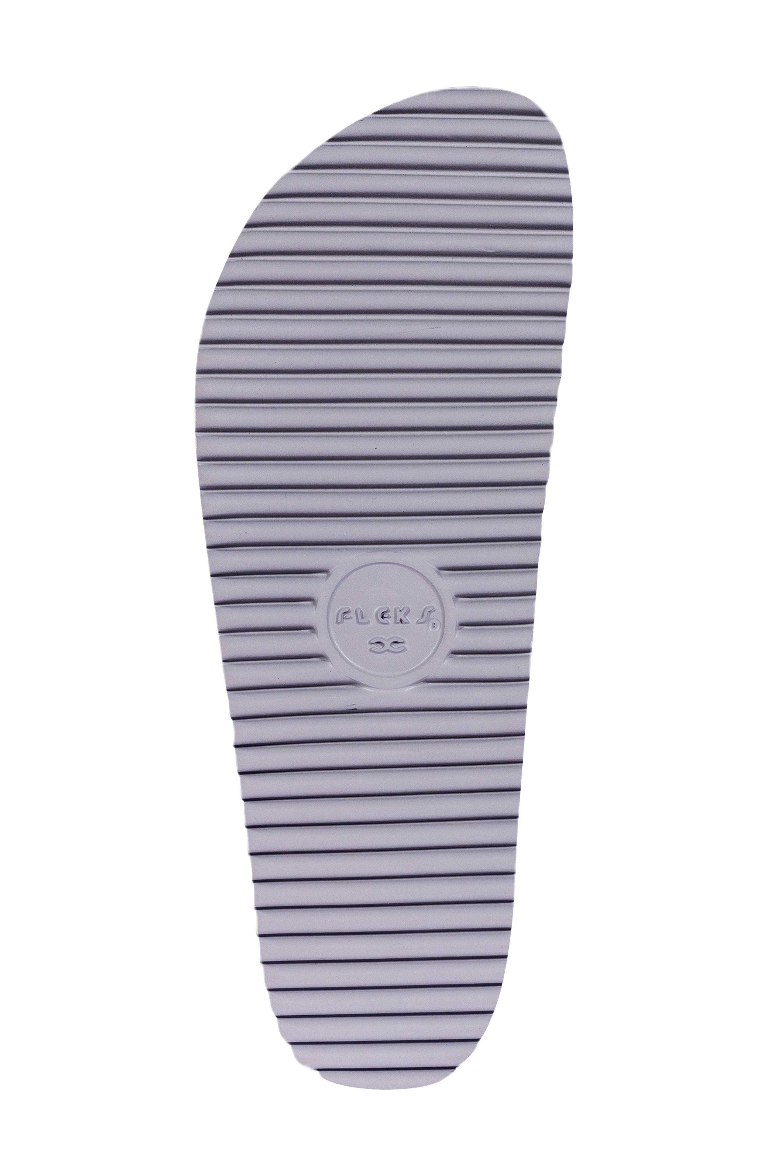 FLEKS Cito Genuine Shearling Slide Sandal, Alternate, color, Iceberg