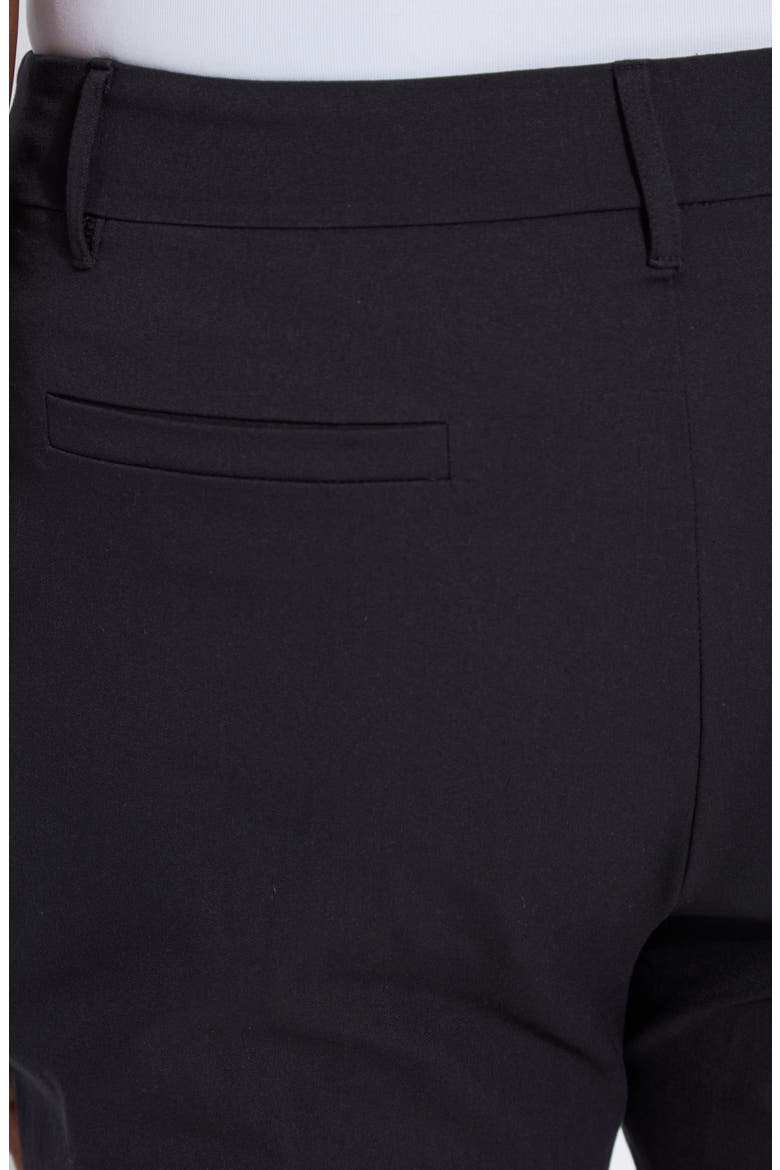 Amanda High Waist Pull-On Capri Pants, Alternate, color, BLACK