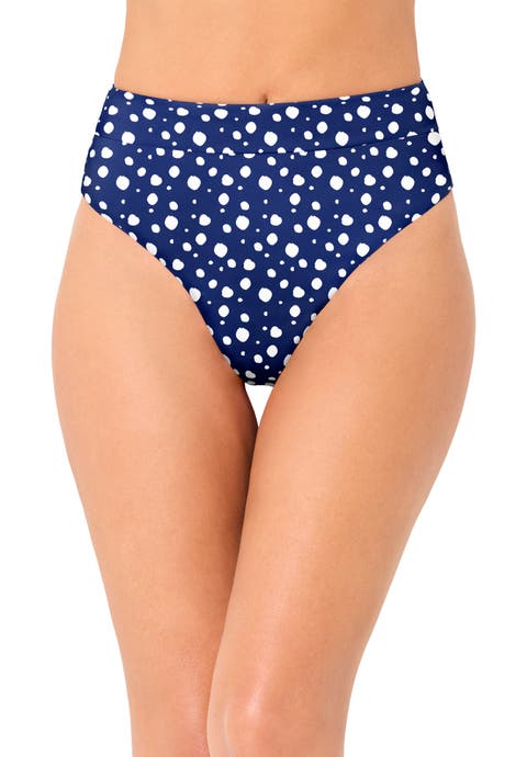 High Waist Cheeky Tummy Control Swim Brief (Plus Available)