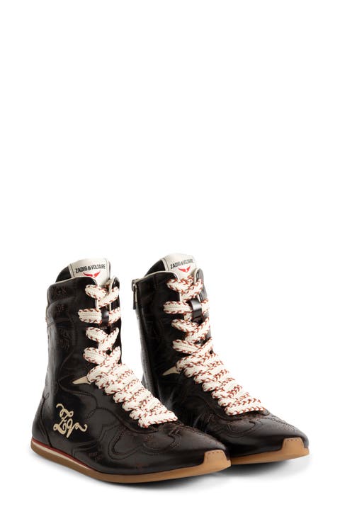 ZV Dance Leather High Top Sneaker
