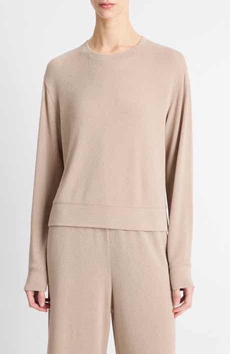 Vince Crewneck Stretch Sweater