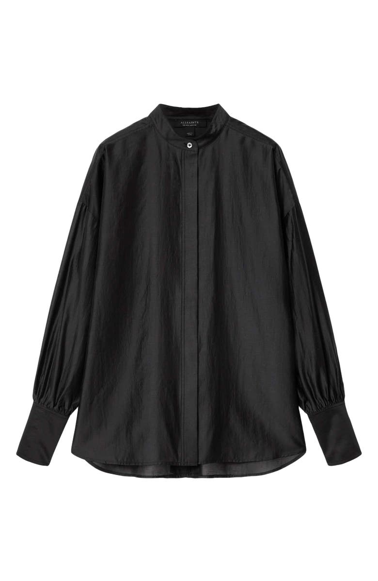 AllSaints BANU SHIRT, Alternate, color, Black