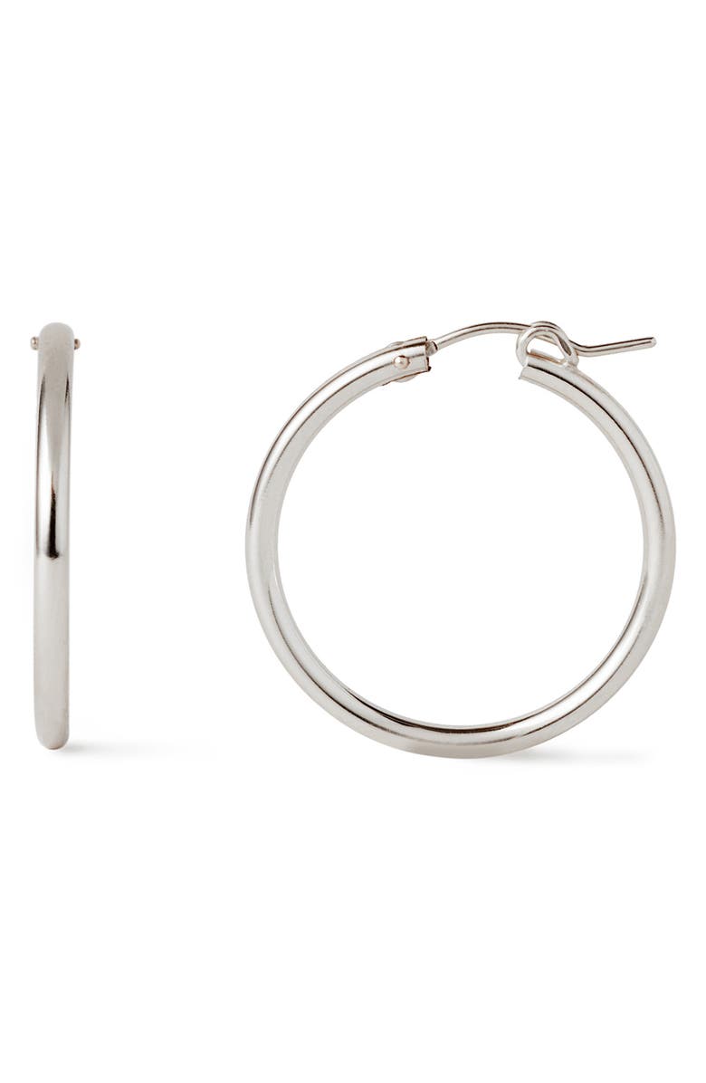 MADE BY MARY Maude Hoop Earrings, Main, color, 