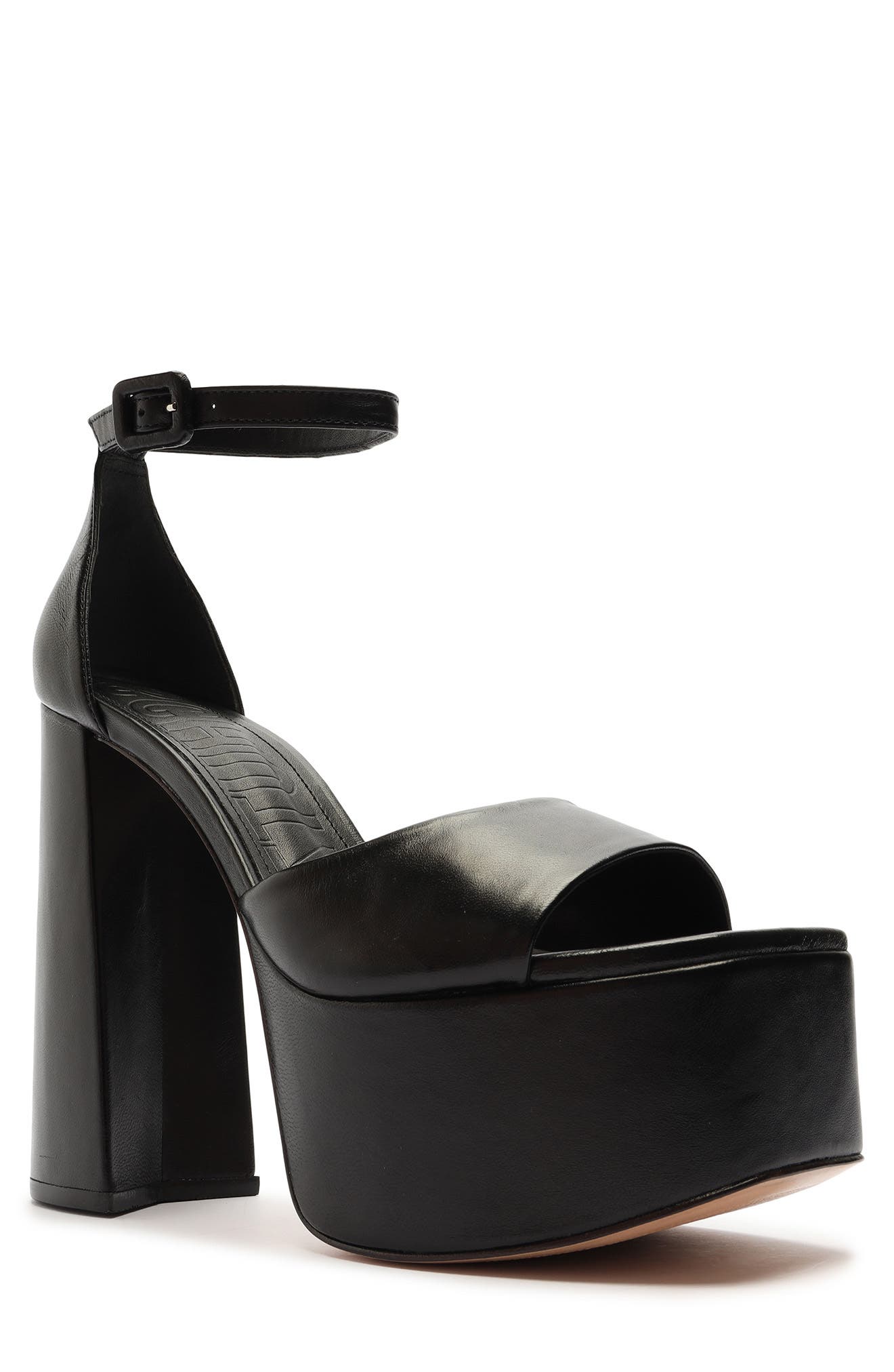 Schutz Lenne Ankle Strap Platform Sandal, Main, color, 