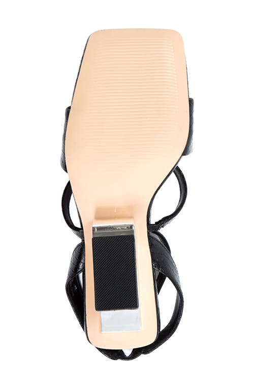 Ninety Union Priva Ankle Strap Sandal In Black