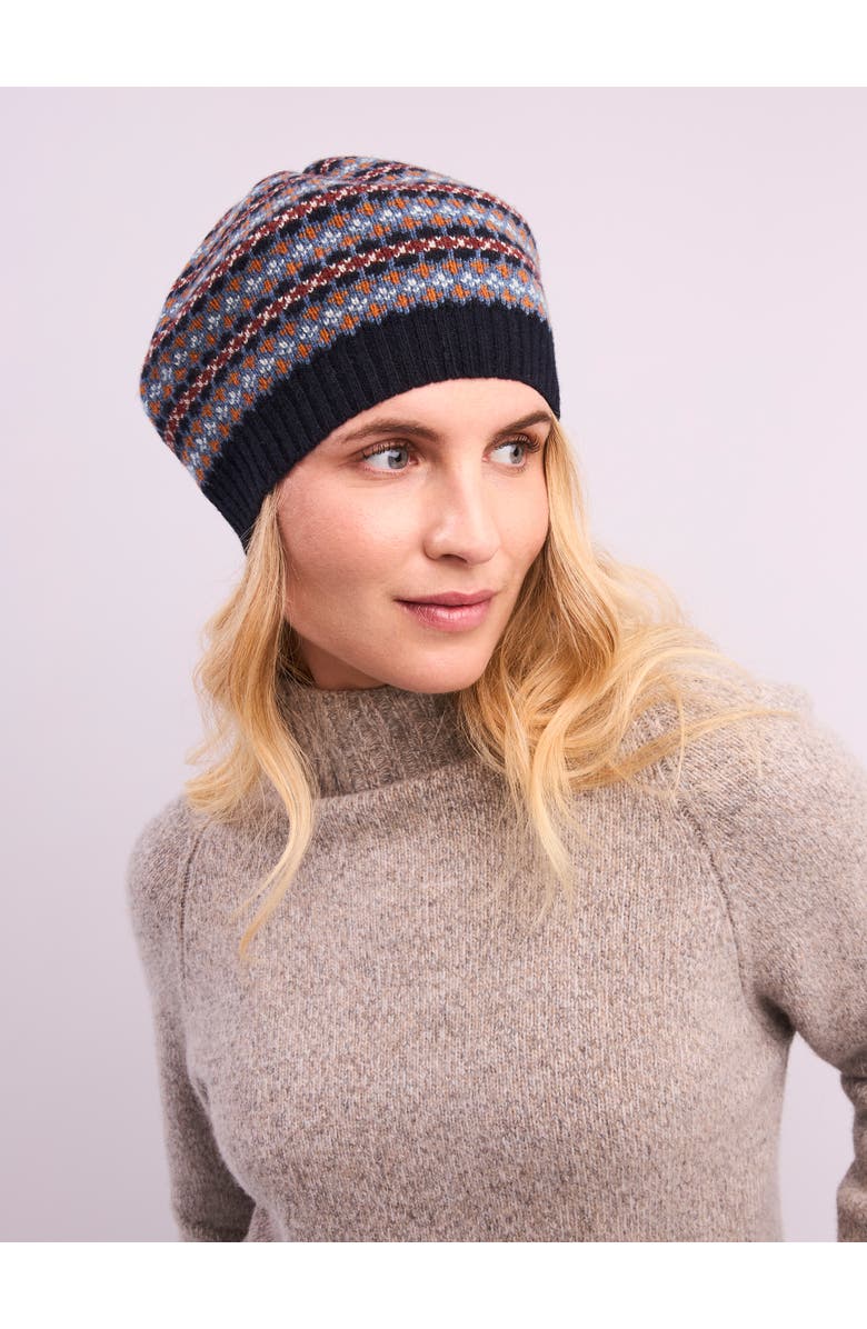 Celtic & Co. British Lambswool Fair Isle Beret, Alternate, color, 
