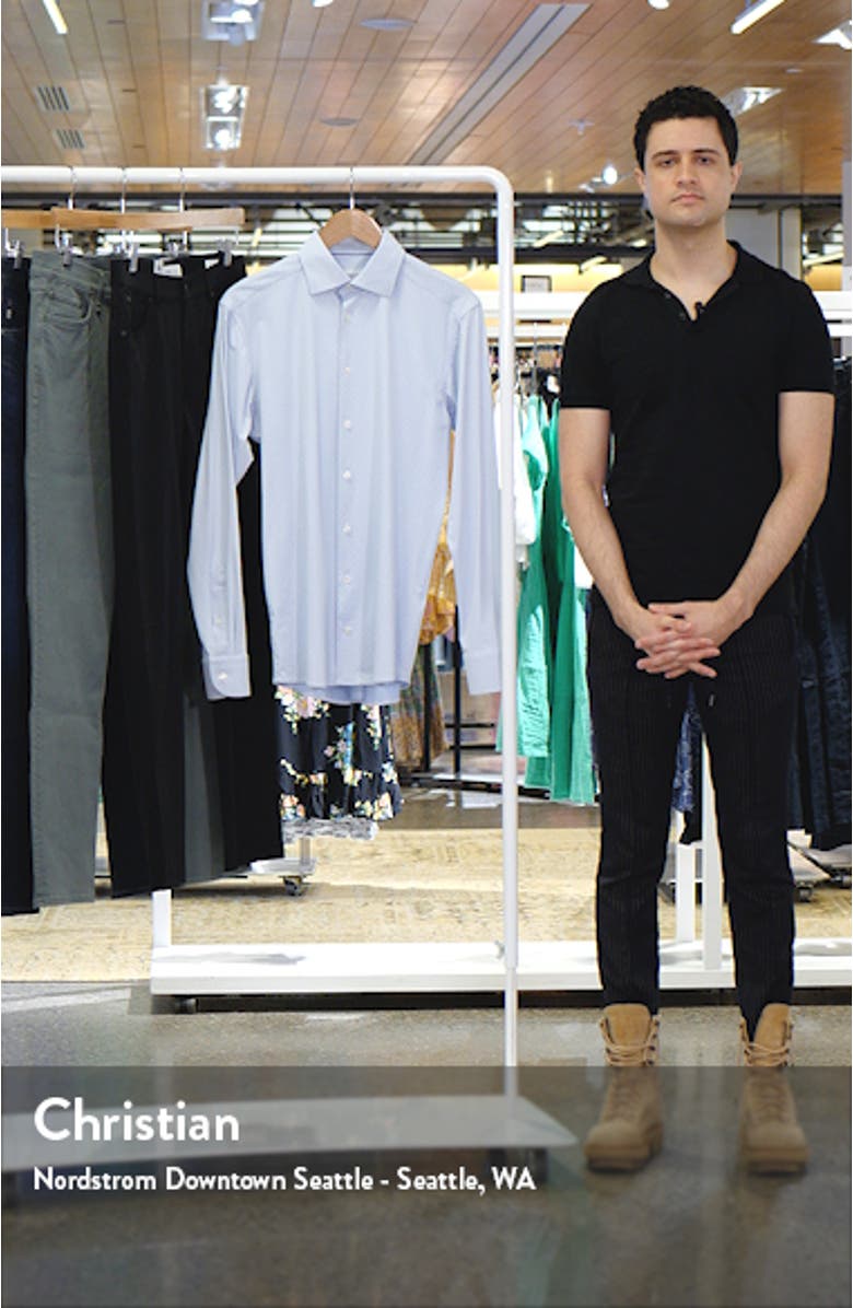 Slim Fit Pin Dot Dress Shirt, sales video thumbnail