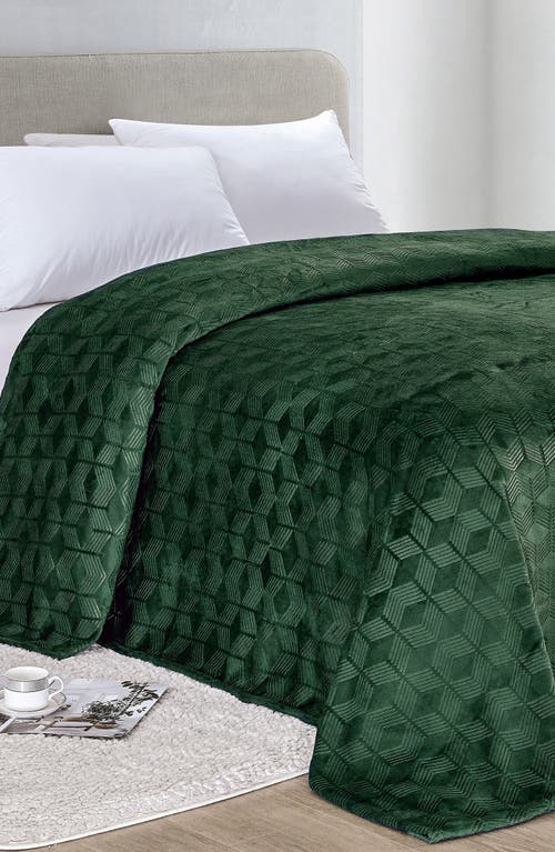 Luxury Home Amrani Embossed Throw Blanket
