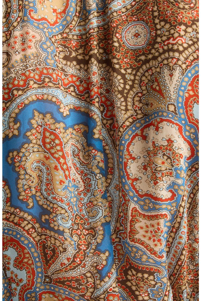 Clash Sheath Maxi Dress, Alternate, color, CREAM PAISLEY