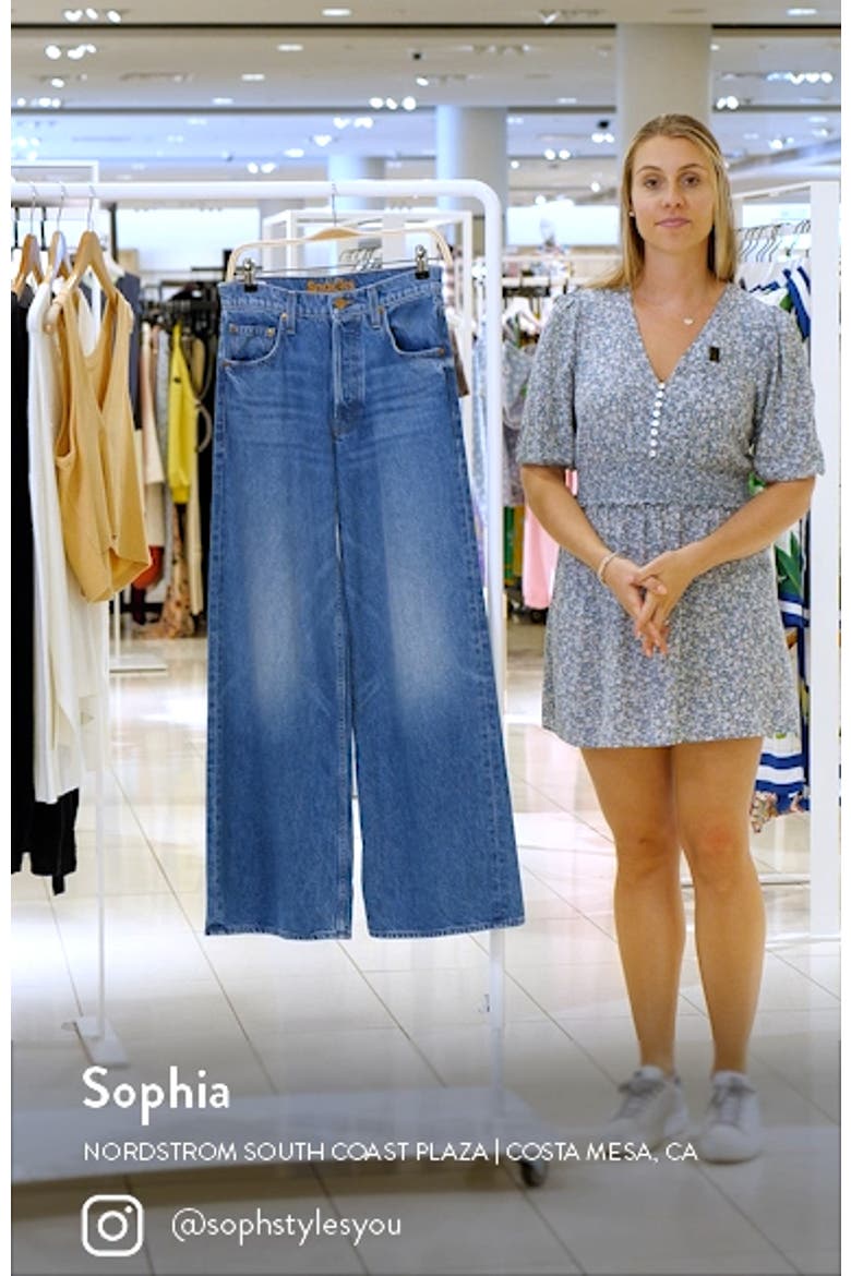 The Mid Rise Double Dip Nerdy Flare Jeans video