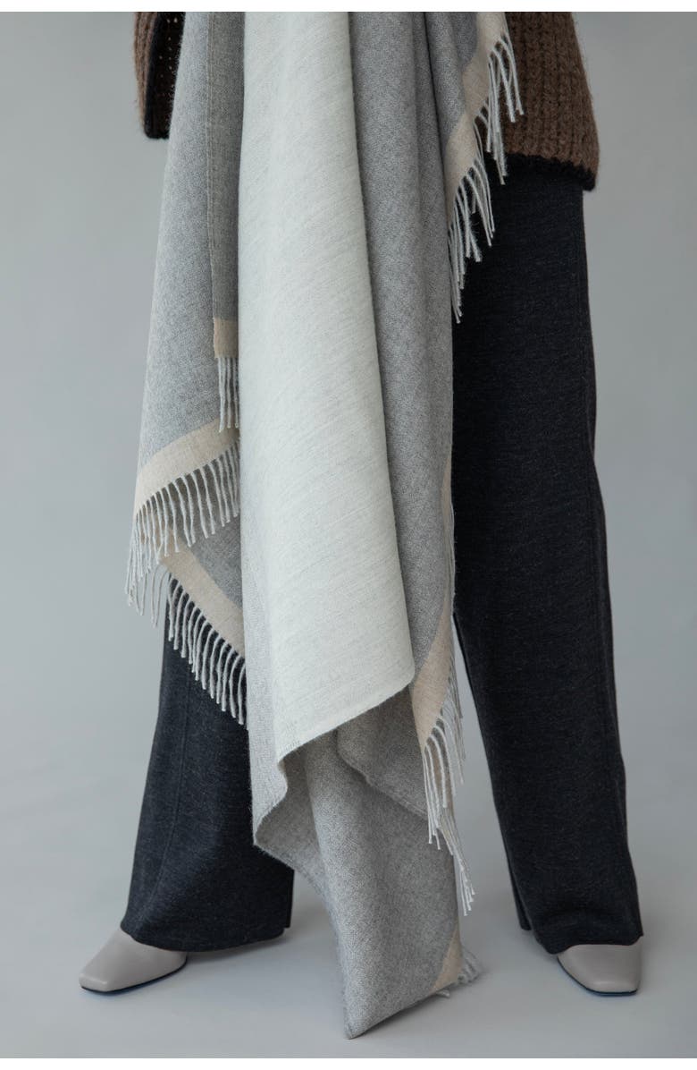 SSKEIN Gradient Weave Throw, Alternate, color, Grey