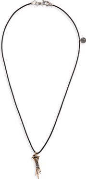 John Varvatos Wrapped Nails Pendant Necklace