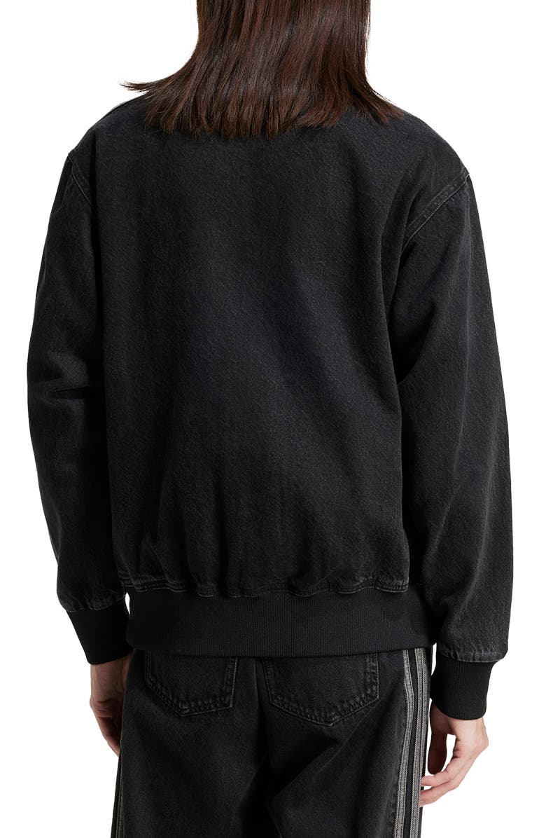 adidas Originals Adicolor Firebird Denim Track Jacket, Alternate, color, 