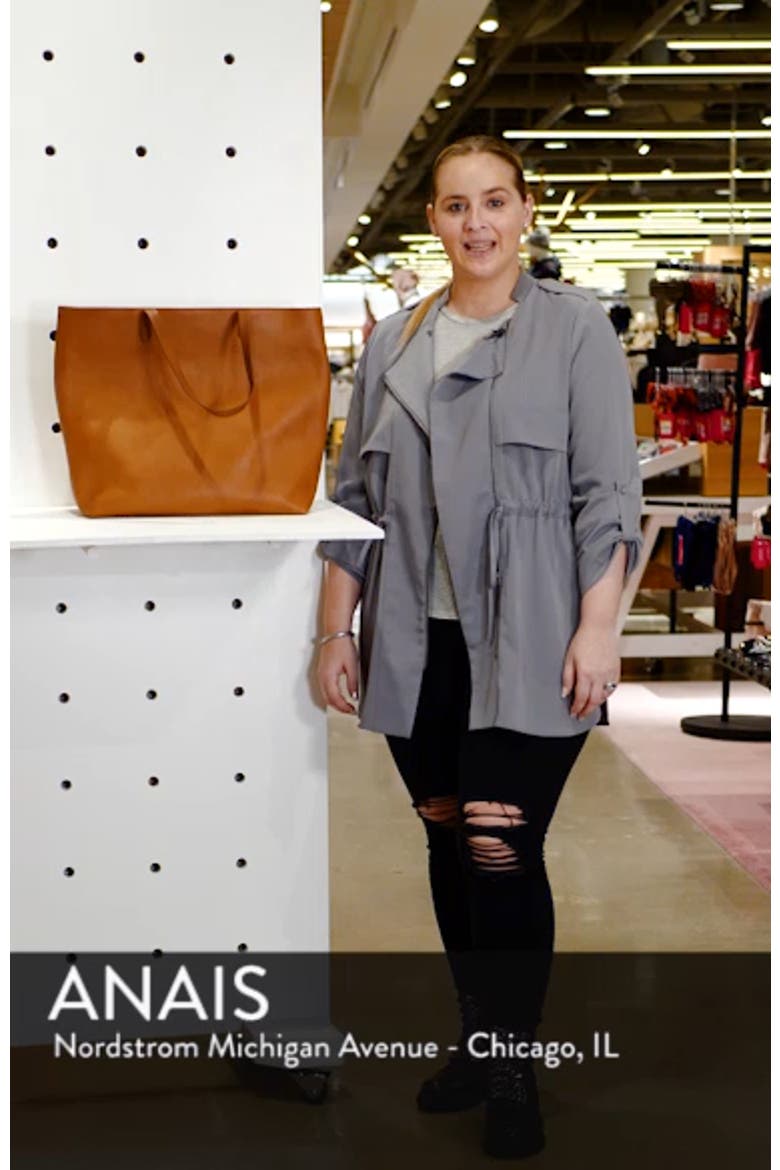 Zip Top Transport Leather Tote video