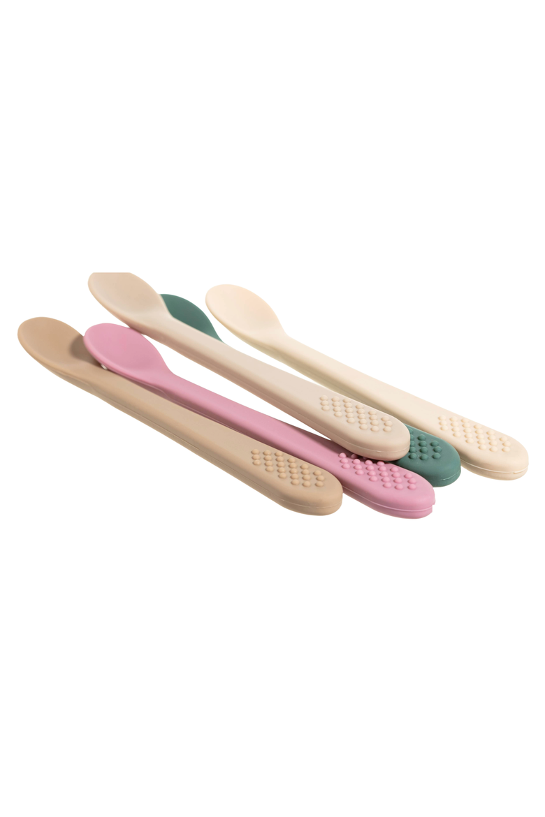 Silicone Baby Feeding Set 11-Piece, Alternate, color, Tan