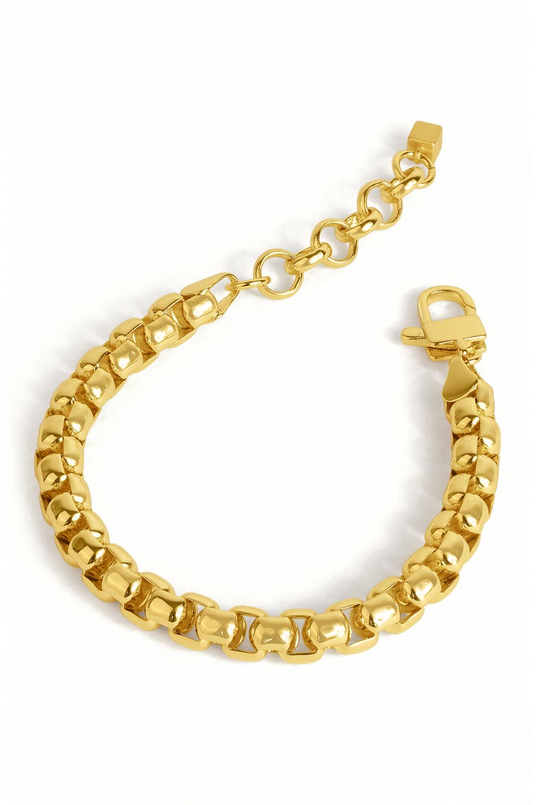 XL Tokyo Chain Bracelet, Main, color, GOLD